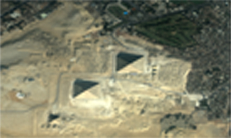 satelite image of giza