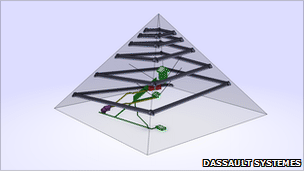 Internal ramps of Khufu