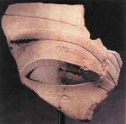 a large limestone statue of King Amenhotep III eye.