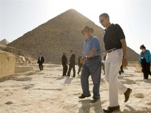 Obama and Hawass