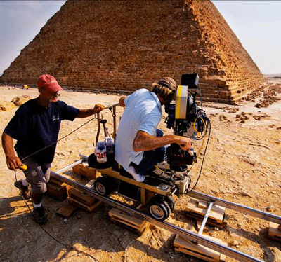 Transformers shoot at Giza